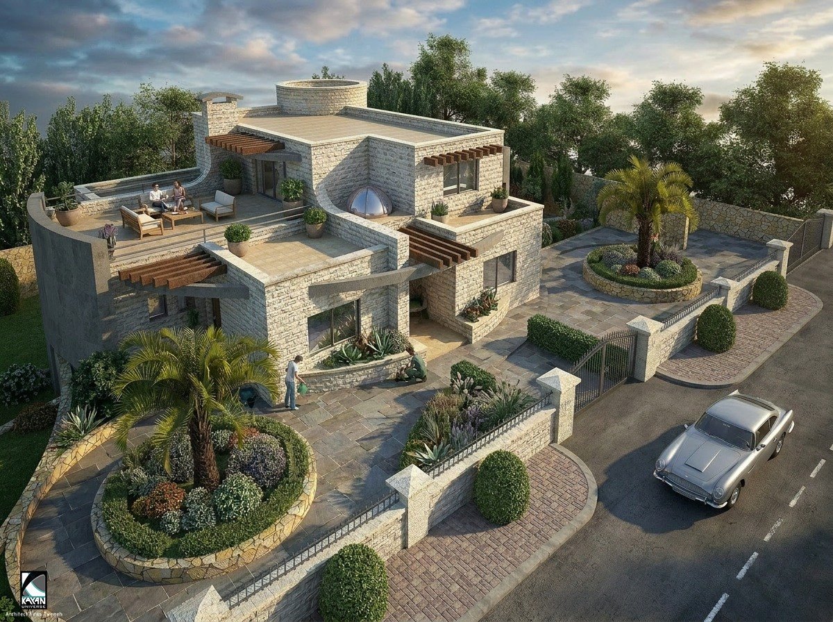 Villa Mr. Riki abu sada.