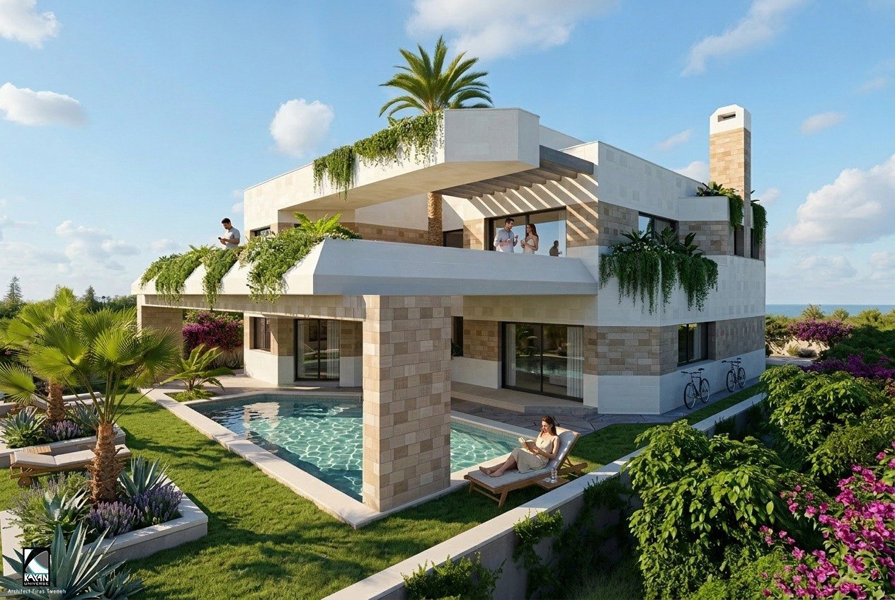 Villa Mr. Hamzeh Abu Salem.