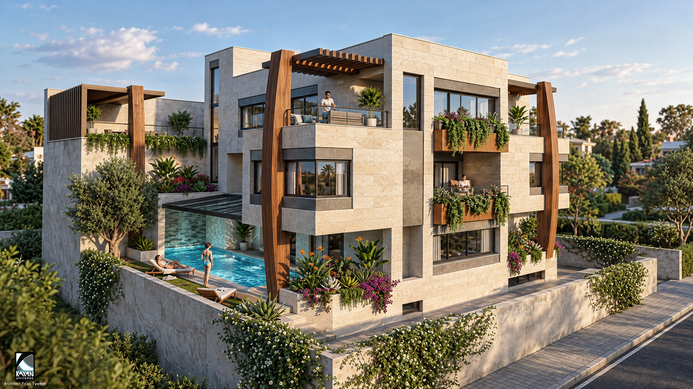 Housing building, Karaa Bros.