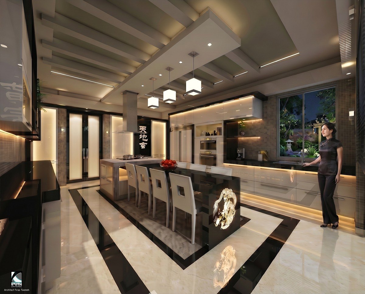 Kitchen, Villa  Mr. Mike Canawati.