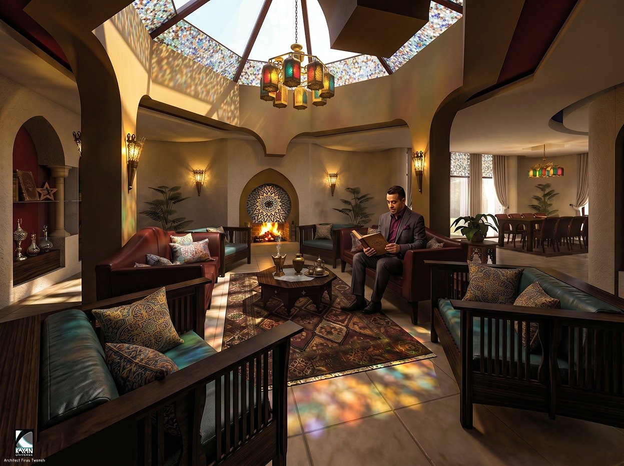 Living room, Villa Mr. Remon Nazzal.