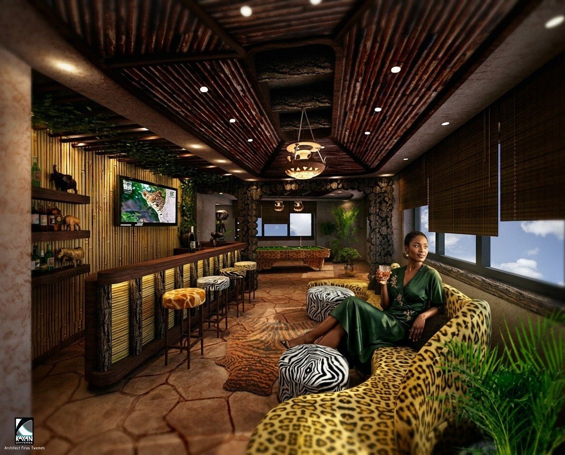 Roof Bar, Villa Mr. Ihab Abu Eita.