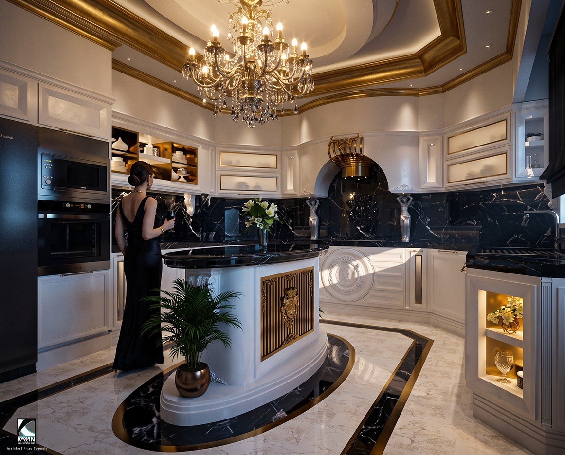 Kitchen, Villa Mr. Bashar Jerashi.