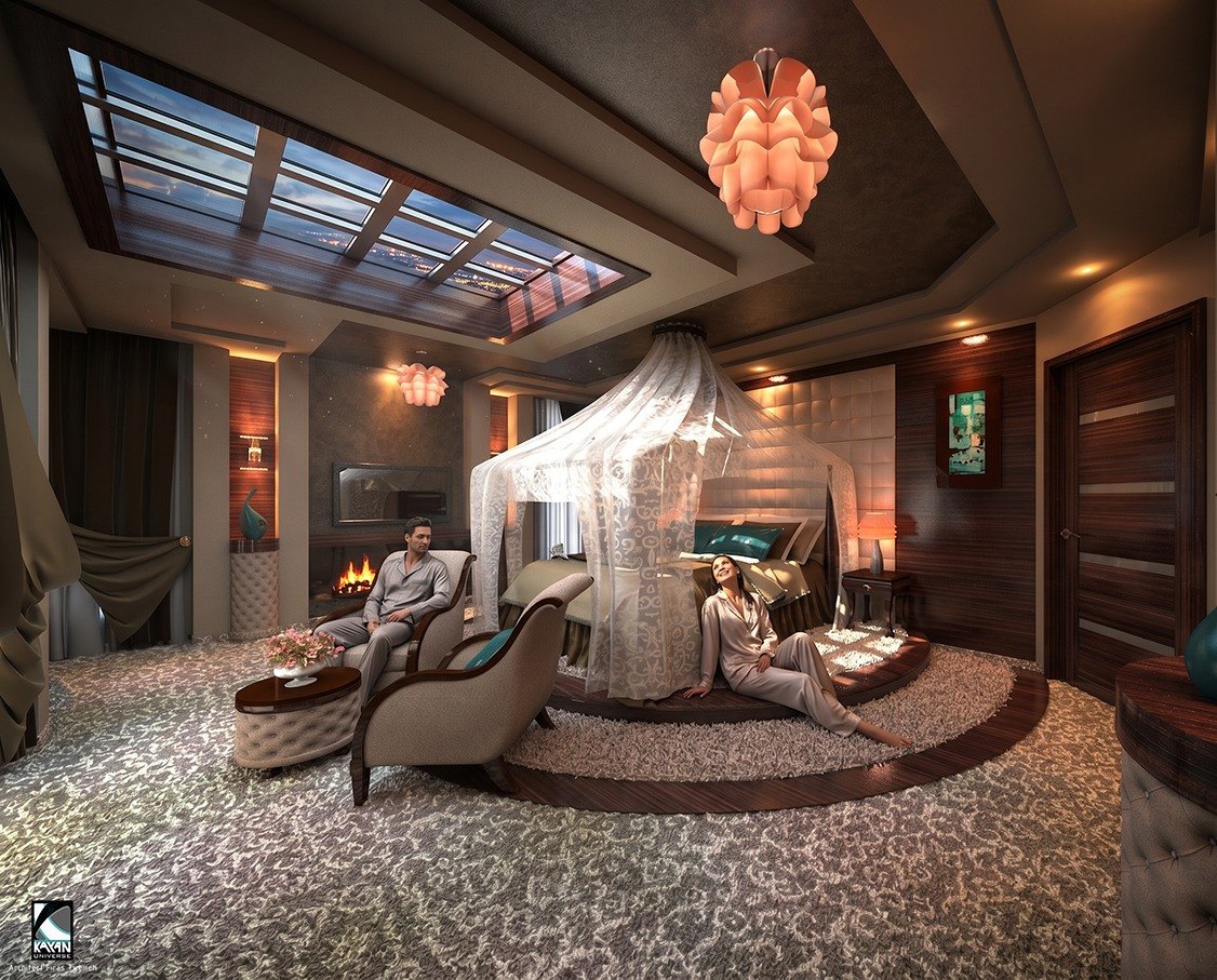 Master bedroom, Villa Alomari